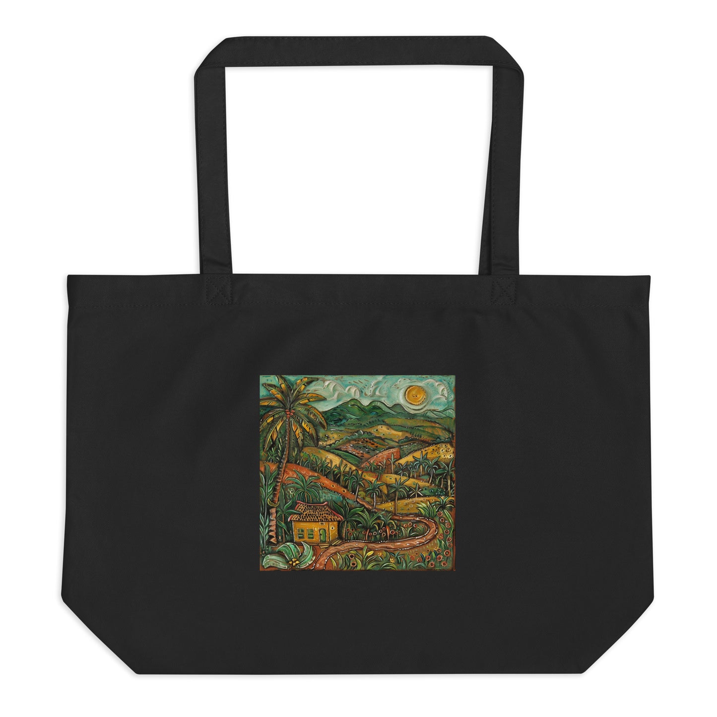 Sun is Shining - Large Organic Tote Bag