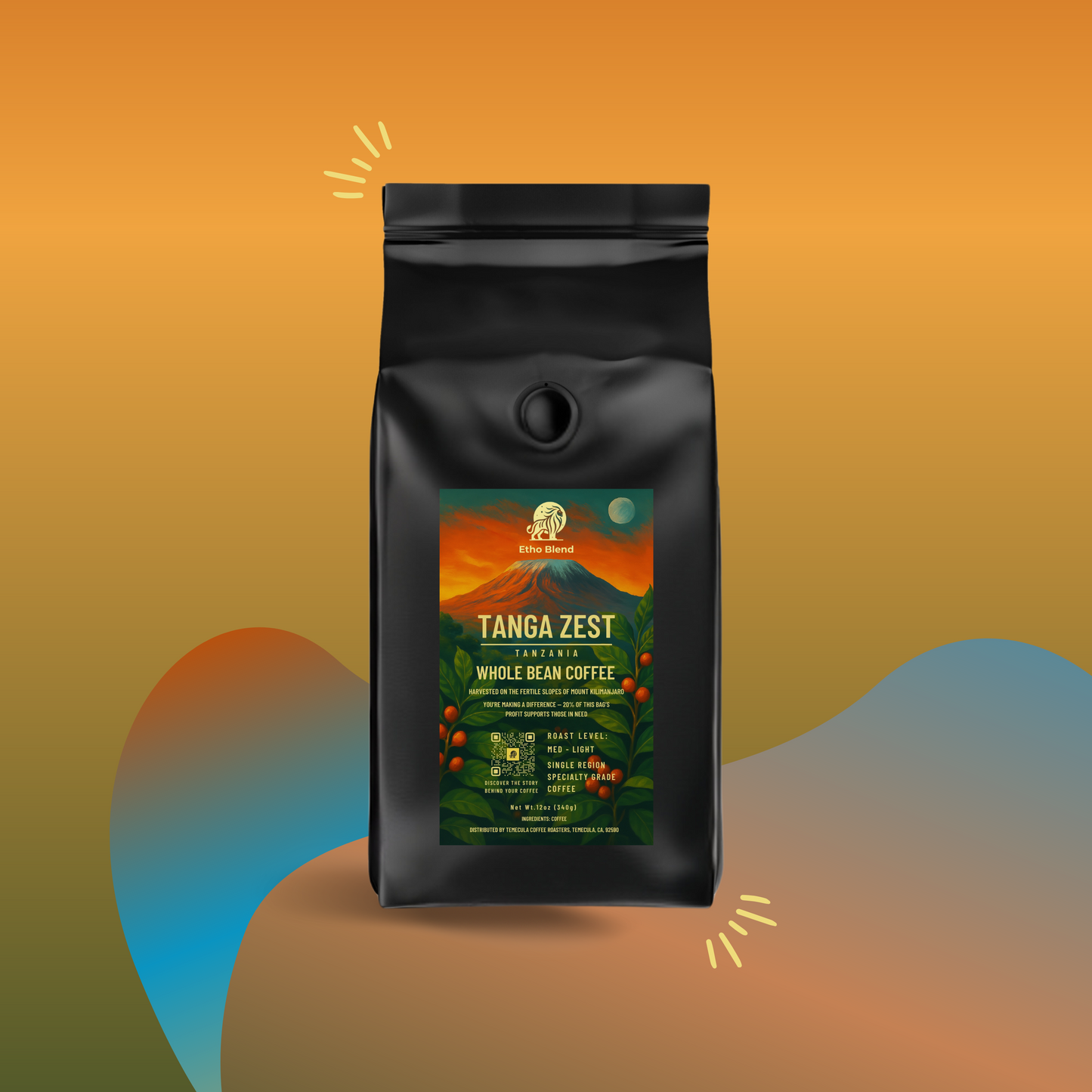 Tanga Zest - Tanzanian PB | Medium-Light Roast (Whole Bean)