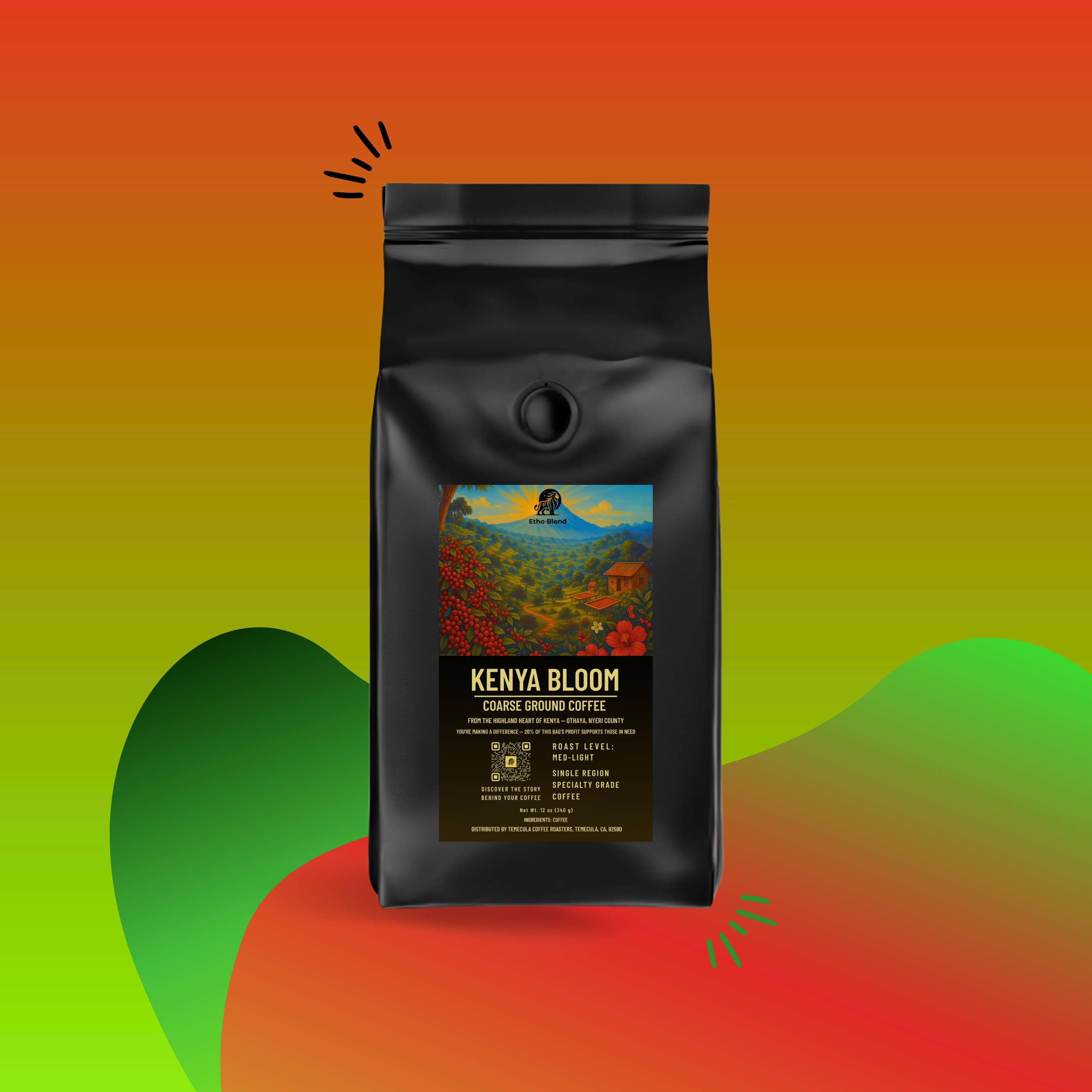Kenya Bloom – Kenyan | MED-LIGHT Roast