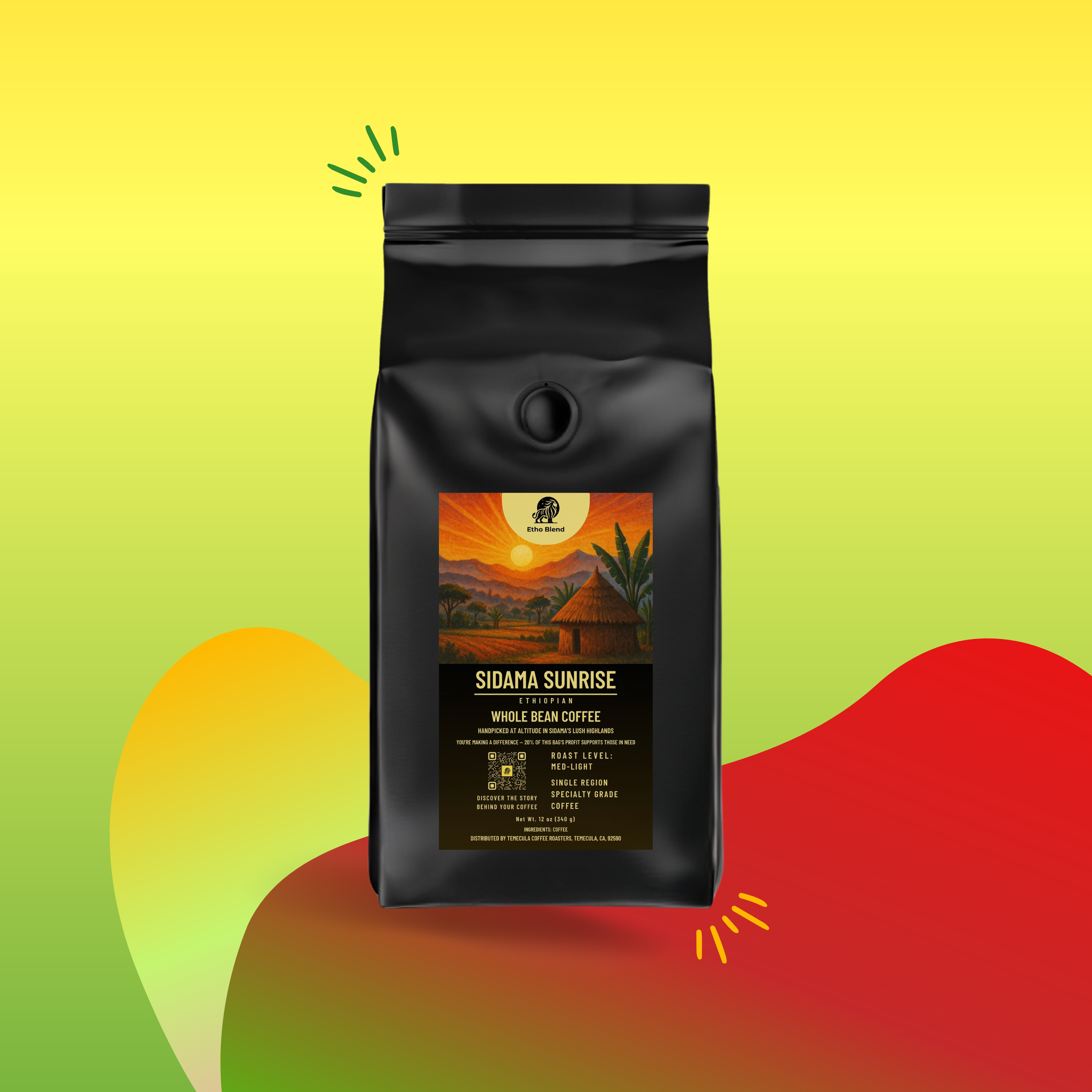 Sidama Sunrise – Ethiopian | MED-LIGHT Roast